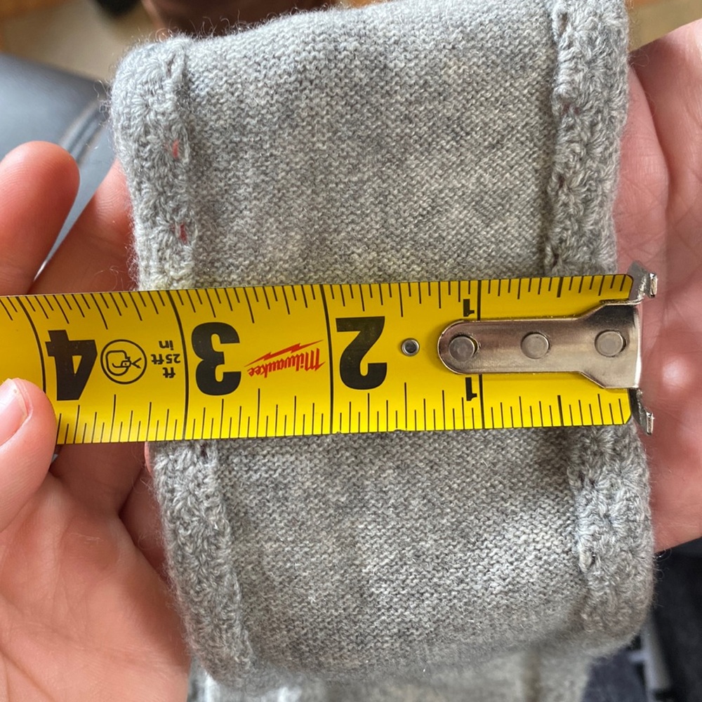 Patagonia cashmere scarf. 76 in long.